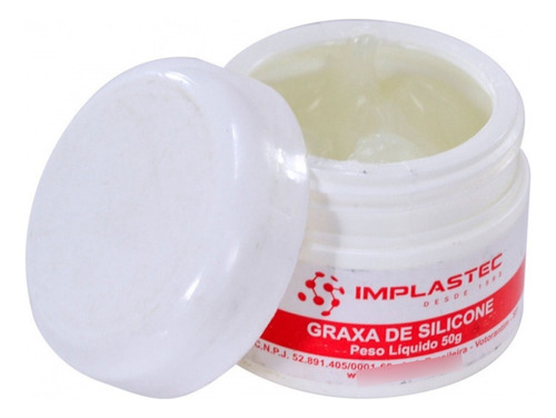 Graxa De Silicone Dieletrica Incolor Pote Imediato