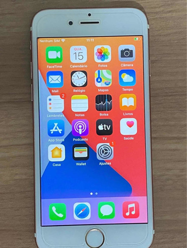Celular Usado | iPhone 6s Ouro Rosa 64 Gb Tudo Funcionando