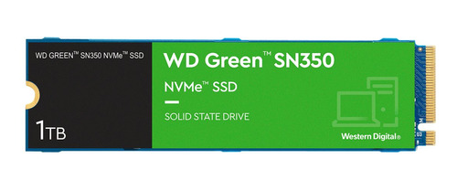 Disco Solido Ssd M2 1tb Nvme Wd Green Sn350 Mg