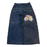 Jnco Baggy Jeans Hip Hop Rock Patrón De Bordado Hombres