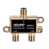 Divisor De Sinal Antena 1x2 Blindado Para Uhf Vhf Holland