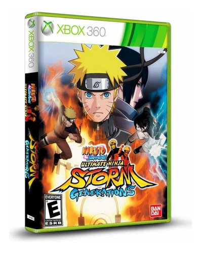 Juego Físico Naruto Ultimate Ninja Storm Generations Para Xbox 360