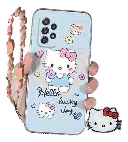 Adecuado Para Samsung A52 Kurumi Kitty Case