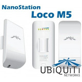 Enlace Ptp Con Locom5 Ubiquiti 5.8ghz Mimo 5km Libres