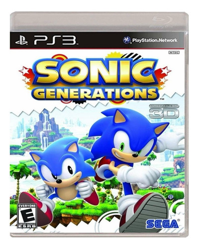 Sonic Generations Standard Edition Sega Ps3  Físico Original
