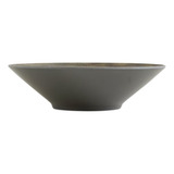 Bowl Fibra De Bamboo Sumatra Simil Madera Exterior Gris 22cm