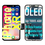 Tela Frontal Original ( Oled ) iPhone XR )+película 3d+ Capa