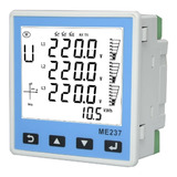 Me237 Medidor De Energía 0-600vac Con Display Kwh Voltaje 
