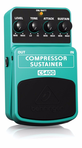 Behringer Cs400 Compressor / Sustainer Pedal Para Guitarra
