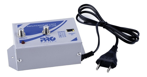 Amplificador Antena Digital 25db - Vhf/uhf - Proeletronic