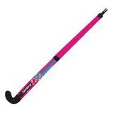 Palo Hockey Simbra School Madera Reforzado Iniciación Niño Color Fucsia Negro Spirit Pulgada 30