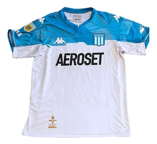 Camiseta Racing Club Tercera Supercopa Kappa 2022 #7 Hauche