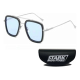 Lentes Tony Stark/ Iron Man + Estuche De Regalo Avengers