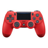 Controle Sony Ps4 Sem Fio Dualshock Wireless Vermelho Magma 