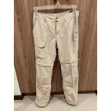 Pantalón Columbia Desmontable Mujer Talle 8 (m) Nuevo