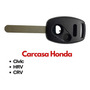 Carcasa Para Llave Honda City Civic Crv Pilot 3 Botones