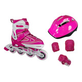 Patines Semiprofesional Linea Ajustable Blades + Proteccion