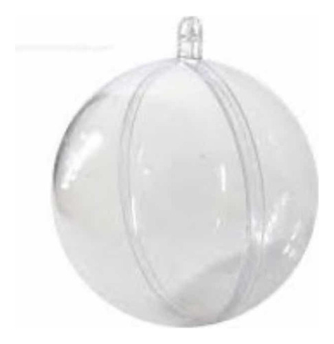 12 Bolas Transparentes 10 Cms