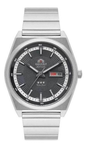 Relógio Orient F49ss007 G1sx Masculino Prateado Cinza