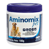 Complexo Vitamínico Aminomix Pet Vetnil 100g - Lojamultitec