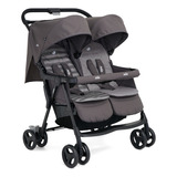 Cochecitos Bebes Mellizos Hermanitos Joie Infanti Aire Twin Color Dark Pewter Color Del Chasis Negro