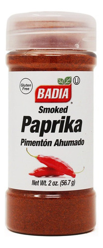 Especias Badia Paprika Pimentón Ahumado 56,7g