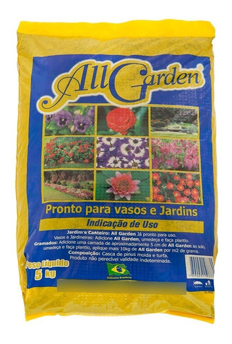 Terra Vegetal Para Cultivo Frutíferas Flores Plantas Turfa