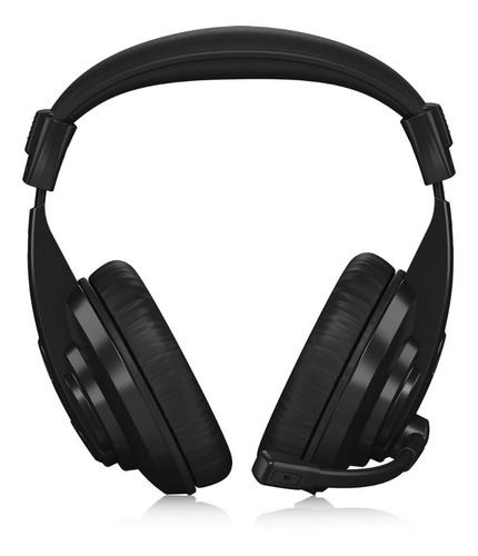 Auriculares Behringer Hpm1100u Micrófono Gamer Streaming Color Negro