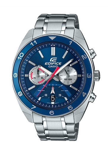 Edifice Efv 590d 2av Original Cronómetro Sumergible 100 Metr