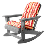 Sundale Outdoor Adirondack - Mecedora Con Cojín, De Plást.