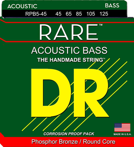 Raro Phosphor Acoustic5 String Bass 45125