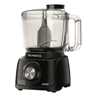 Mini processador turbo MP-16 300w cor preto Mondial | Frete grátis