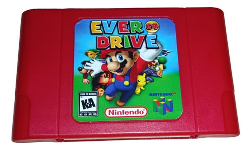 Everdrive Nintendo 64 + Cartão Micro Sd 16gb/340 Jogos