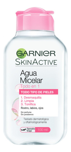 Garnier Skin Active Agua Micelar Todo En 1 100 Ml