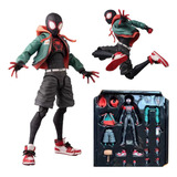 Spiderman Miles Morales Across The Spider-verse Figura Model