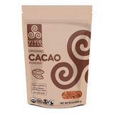 Vivio Foods Cacao Orgánico En Polvo, Cacao, 340 Gramos