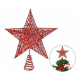 Estrella Para Árbol De Navidad Con Luz Decoración 