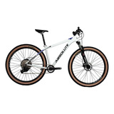 Bicicleta  Absolute Mtb Nero 4 Pro Aro 29 17  12v Câmbio Absolute Cor Branco