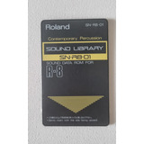 Tarjeta Sn-r8-01 Contemporary Percussuion R8  Roland 