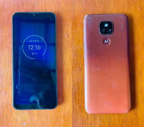 Celular Motorola E7 Plus Totalmente Funcional Con Cargador. 