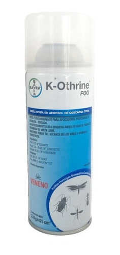 K-othrina Fog 426cc Descarga Total Insecticida - Fca Fcb