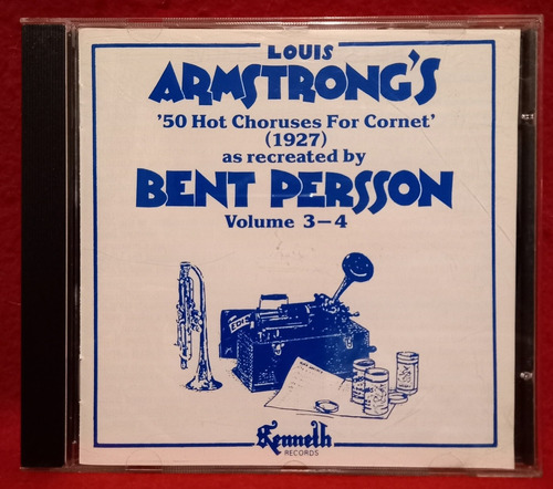 Bent Persson Louis Armstrong 50 Hot Choruses 3-4 Jazz Suecia