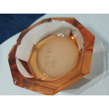 Cenicero Cristal Naranja 14 X 5 Cms