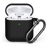 Estuche Forro Funda Silicona Case Para AirPods 1y2 Unicolor 