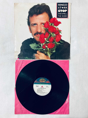 Ringo Starr Stop And Smell The Roses Lp Vinyl Vinil Usa 1981