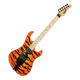 Guitarra Eléctrica Kramer Pacer Vintage Orange Tiger