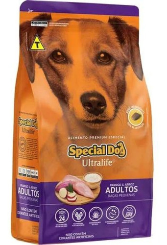 Ração Special Dog Ultralife Cães Adulto Raças Pequenas 15kg