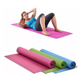 Colchoneta Yoga Tapete De Ejercicio Gimnasia Pilates 6mm