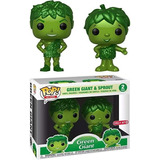 Funko Pop! Ad Icons Green Giant & Sprout Gigante Verde 2pack