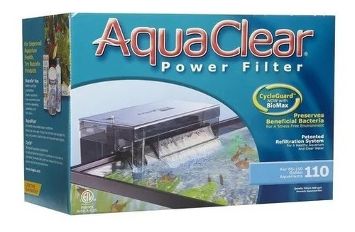 Filtro Cascada Aquaclear 110 C/ Materiales  227-416l Acuario